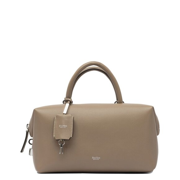 Max Mara Medium natural leather bowler bag - Picture 3 of 16
